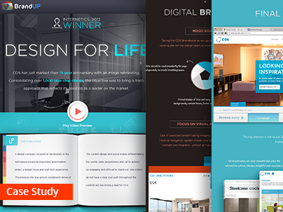 COS Case Study case study responsive design ui ux web design