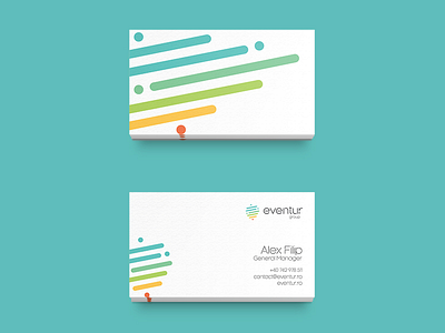 Eventur | Business Card Design branding business cards graphic design icon logo design stationaries