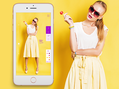 Fashion App | Product screen