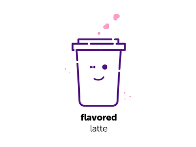 Flavored Latte - coffee icon