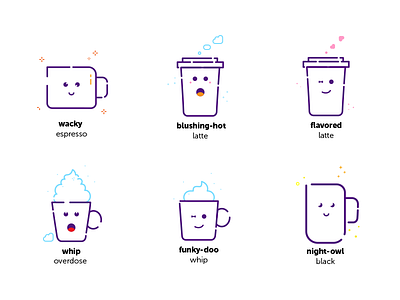 Coffee Icons - first set