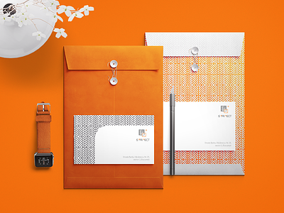ISOProiect - pattern selection branding corporate folders identity interior design logo stationaries