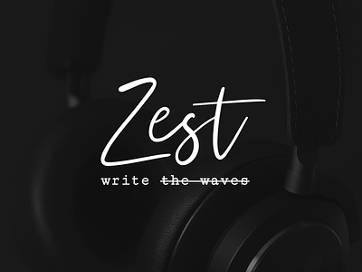 Zest Identity [en] branding identity logo logo design podcast podcast cover podcasting typography