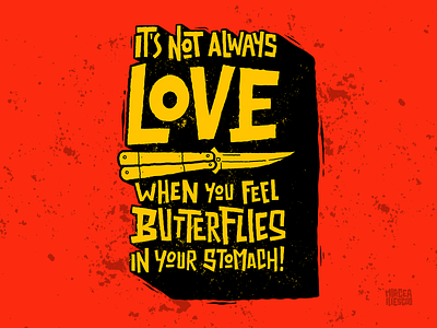 It's not always love when you feel butterflies in your stomach!