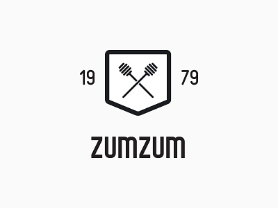 Zumzum - Honey Brand bee beekeeping bees brand design hive honey logo