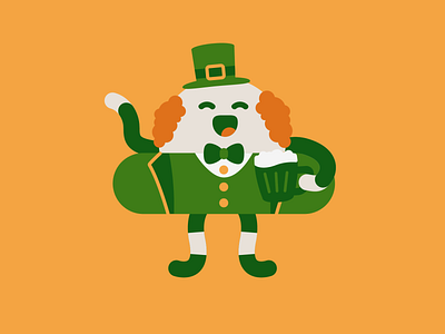 Hemisphere Noodleman - Irish beer character design digital arts illustration irish