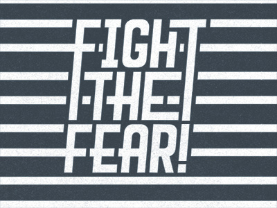 Fear Vector hand lettering lettering typography vector