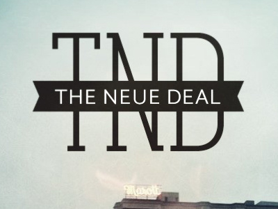 The Neue Deal 1