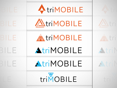 Trimobile Options design logo type