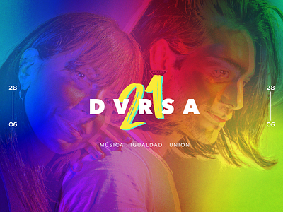 DVRSA 21 advertising branding campaign design digital graphic design logo photoshop pride