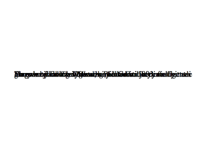 Five Paragraphs Absolutely on Top of Each Other check lines minimal paragraph spell