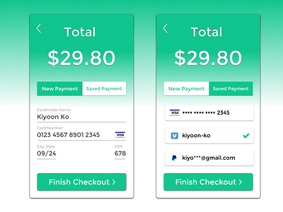 Daily Challenge 2 - Credit Card Payment credit card credit card checkout dailyui dailyui 002 dailyuichallenge mobile