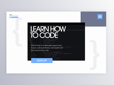Coding Bootcamp concept sketch blocks coding bootcamp concept webpage
