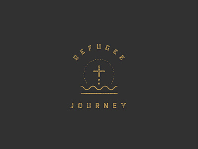 Refugee Journey Logo branding design logo