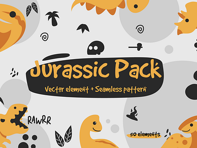 Jurassic Pack element & pattern on sale !