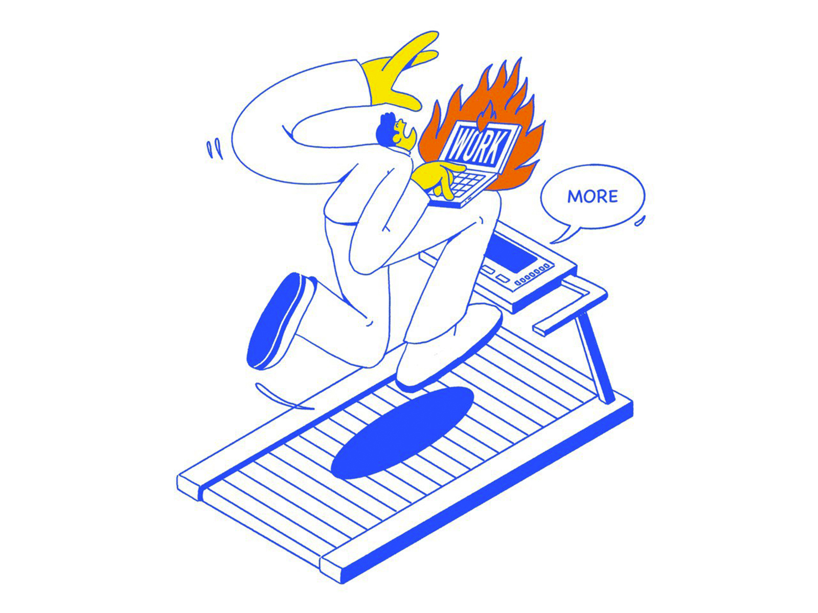 More! 2021 character character design drawing fire illustration more office web website work