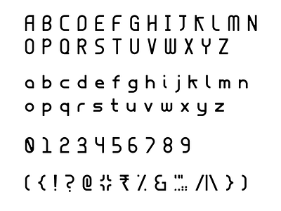Chamara Design Studio - Typeface