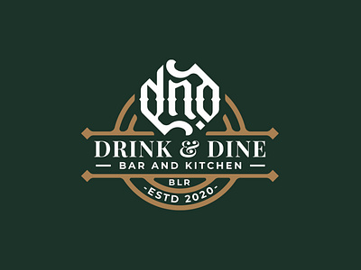 Drink and Dine Logo Design