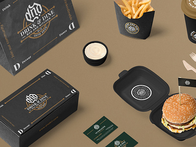 Drink and Dine Packaging Design