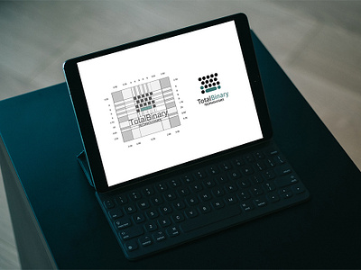 Total Binary Technologies - Logo Construction b2b brand design brand identity branding edges identity logo logo construction logo grid minimal mockup simple visual identity