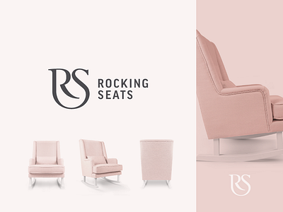 Rocking Seats logo chairs design logo logotype rocking rockingchairs rockingseats seats symbol