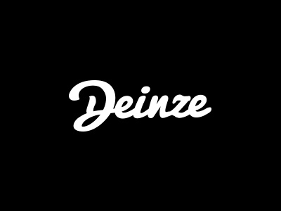 Deinze 9800 d deinze lettering logo type