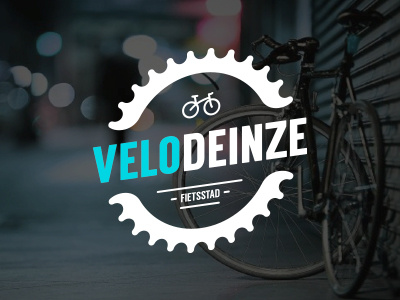 Velodeinze Bicycle City 2015 bike city cycle cycling design fietsen logo type velo