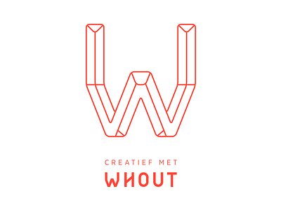 Creatief met Hout & Wout 3d baseline craftmanship creative design font lettering logo logodesign naming type wood