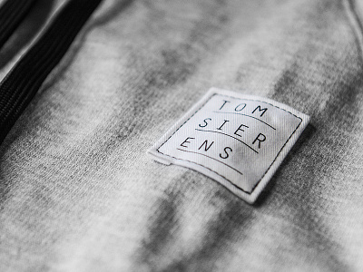Clothing Label Tom Sierens Schilder Deinze borduren clothing deinze design label logo painter