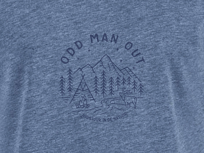 Odd Man Out Teambuilding adventure friends logo shirt teambuilding