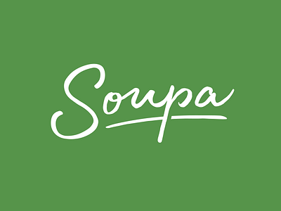 Soupa Logo hand logo s soup soupbar