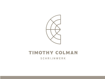 Timothy Colman Schrijnwerker joinery logo woodwork woodworker