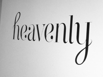 Heavenly Dibble logo type