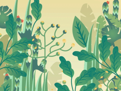 Jardin #01 adobe aftereffects animation garden illustration illustrator jardin leaf plant sunshine vector