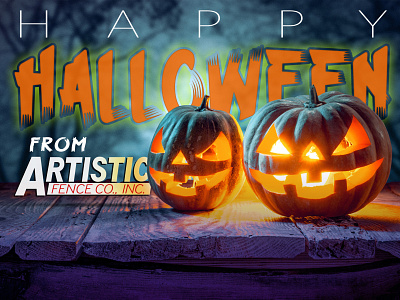 Halloween advertising font photoshop social media