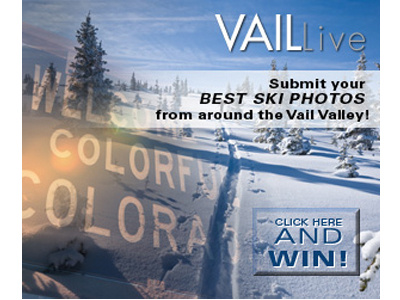 Vail Live advertising design digital layout online photoshop