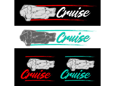 Cruise Mag Logo digital art hand drawn illustration illustrator logo photoshop vector