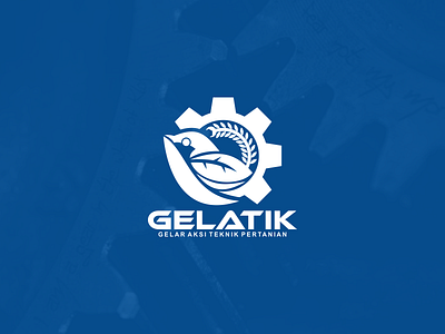 Gelatik! bird client design gelatik logo love order