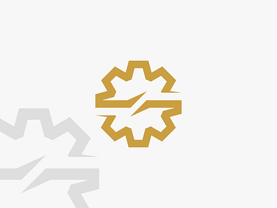 Gear Mechanism Logo Design! art business engine engineering future gear hand industry logo mechine shape vector