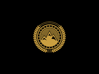 Mountain Emblem Logo Design!