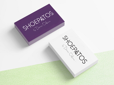 Shoepatos branding branding design graphicdesign logo