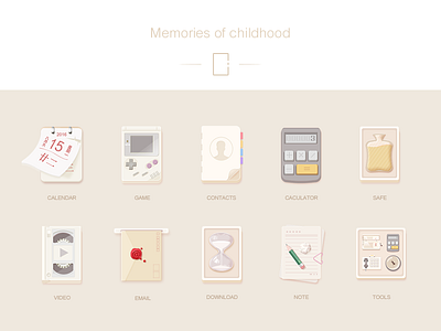 Memories of childhood - rectangle1 childhood icon memory