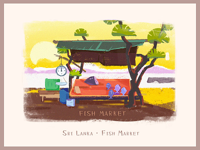 Fish Market fish lanka sri view