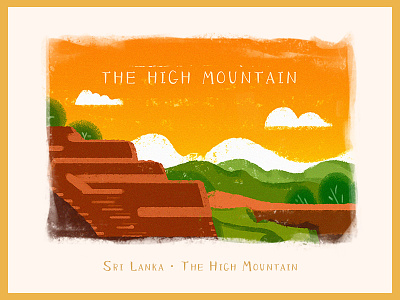The High Mountain cloud lanka mountain sri