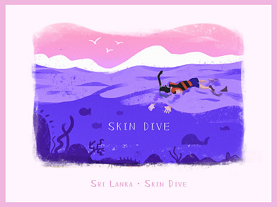 Skin Dive dive lanka sea sri swim