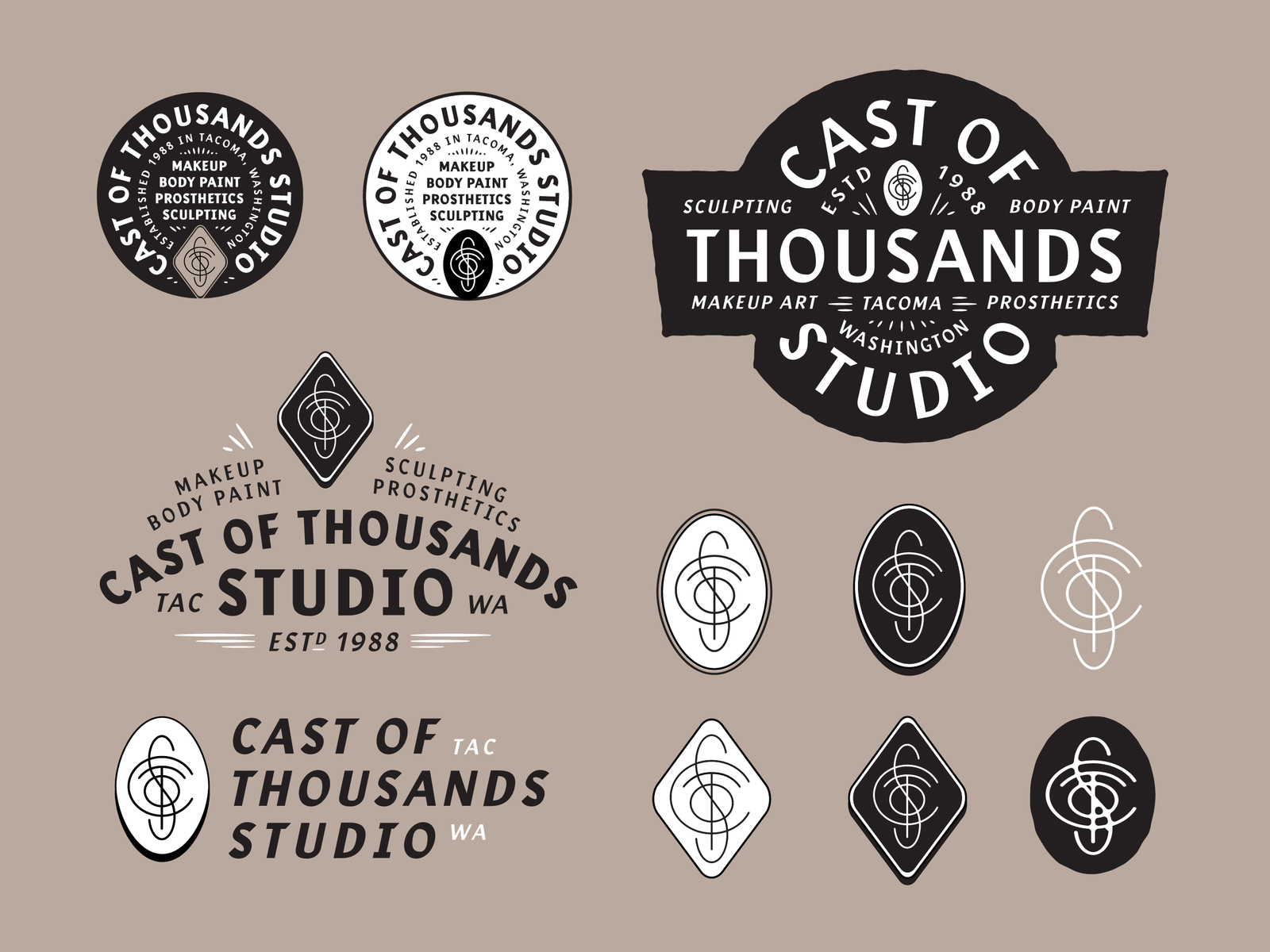 Cast Of Thousands by Joey Bareither on Dribbble