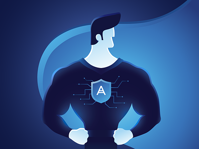 Get #CyberFit with Acronis acronis cyber protection cyberfit cybersecurity illustration vector