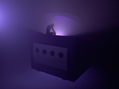 Gamecube cinema 4d octane render