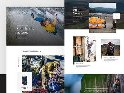 Climatology – Homepage – Art Direction