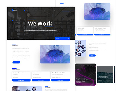 Chems Website Design business chems concept design layout dribble innovation lab science science lab ui ui deisgn website design